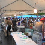 雨のふれあい盆踊りat天嶽院