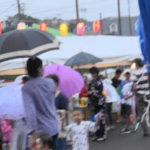 雨のふれあい盆踊りat天嶽院