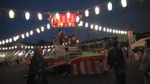 第三回ふれあい盆踊りat天嶽院 　弥勒寺町内会が参加！