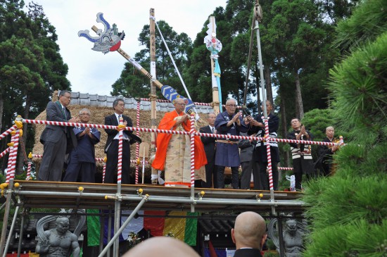 天嶽院山門茅葺替落慶法要 ご報告